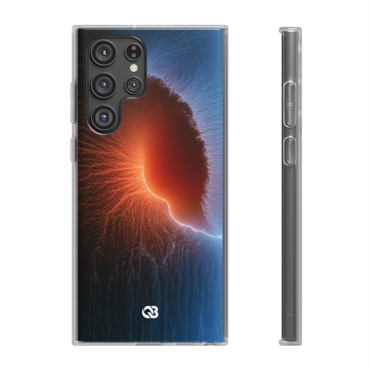 Thermal Aura Pulse · Lite Phone Case for Samsung · Blue