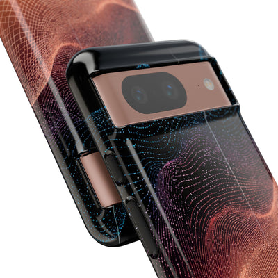 Spectral Elevation · Tough Phone Case for Pixel ·  Orange