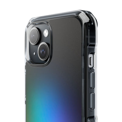Black Impact MagSafe Phone Case for iPhone - Electric Prism Grain