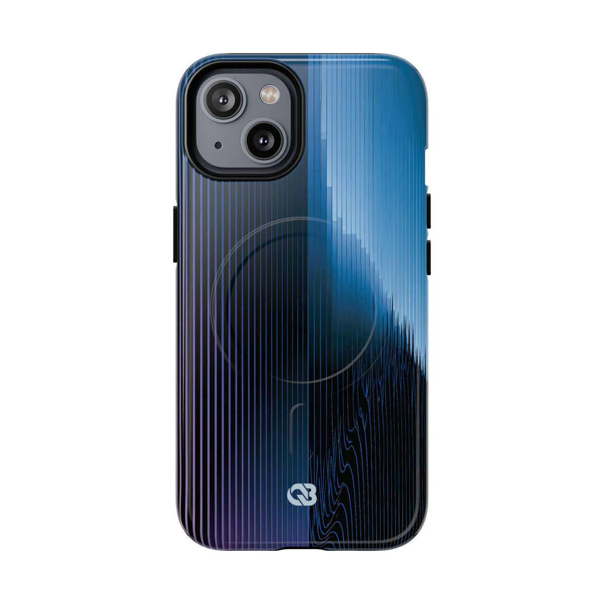 Orbital Horizon · Tough 2.0 Magnetic Phone Case for iPhone · Blue