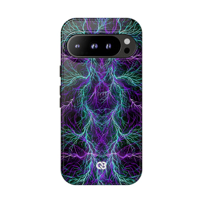 Electric Plasma Arbor · Tough Phone Case for Pixel ·  Purple