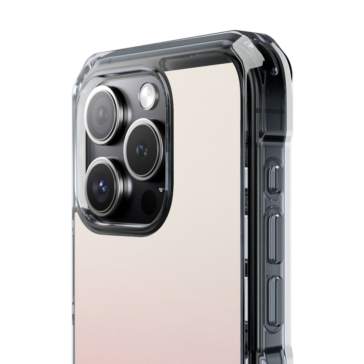 Blush Horizon · Clear Impact Magnetic Phone Case for iPhone ·  Pink