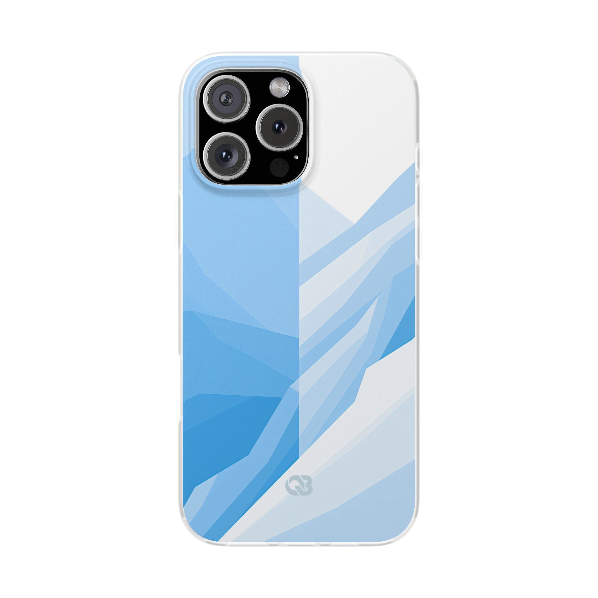 Blue Lite Phone Case for iPhone - Arctic Glacial Ridge