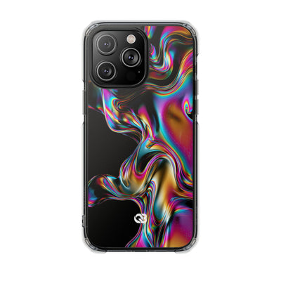 Purple Impact MagSafe Phone Case for iPhone - Liquid Neon Chrome