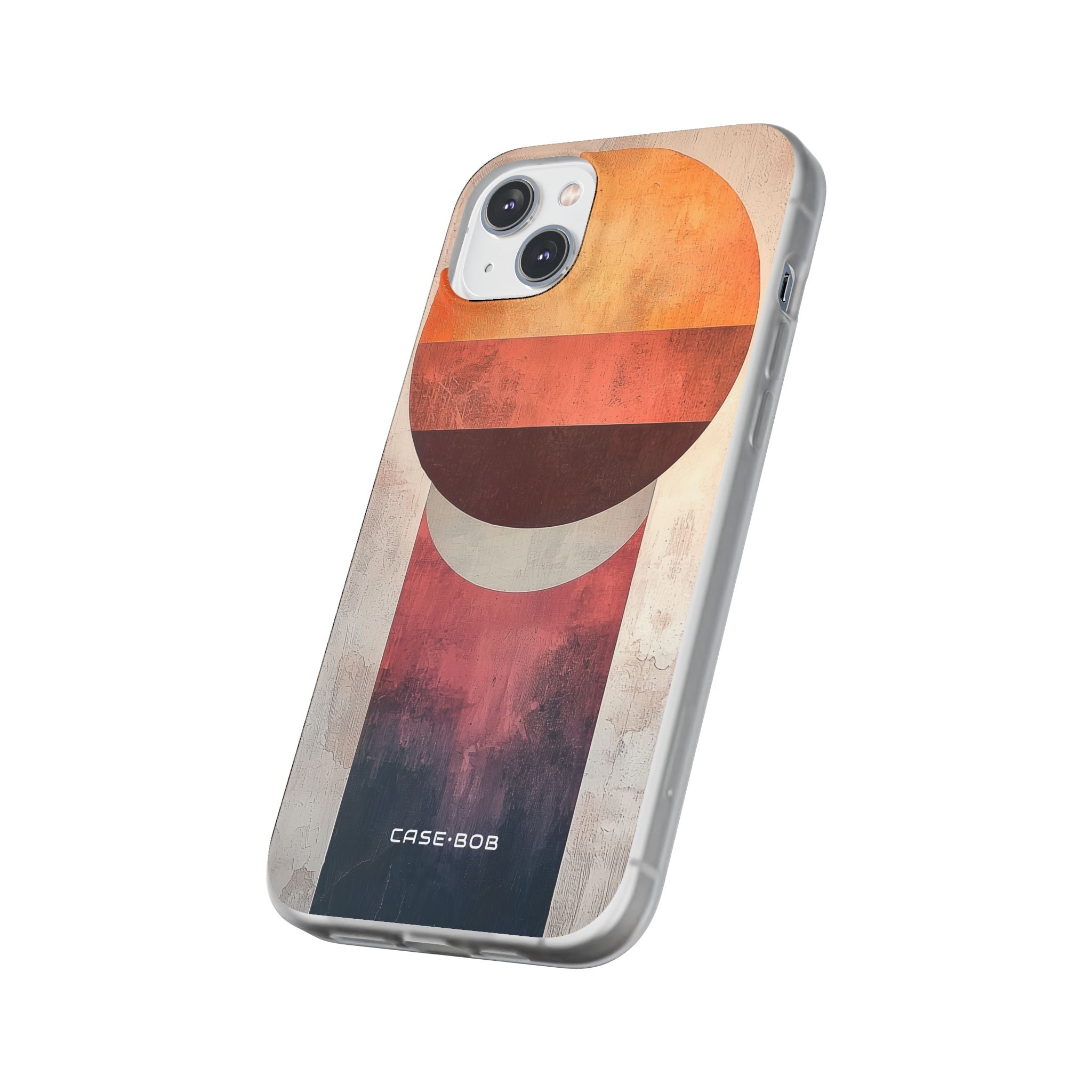Sunset Orb iPhone 14 Plus Case - Soft
