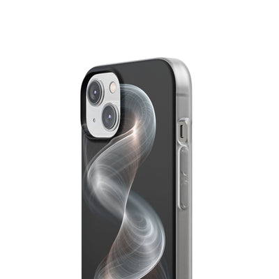 Luminous Vortex · Lite Phone Case for iPhone ·  Black