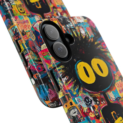 Spiky Gaze iPhone 16 Plus Case - Tough