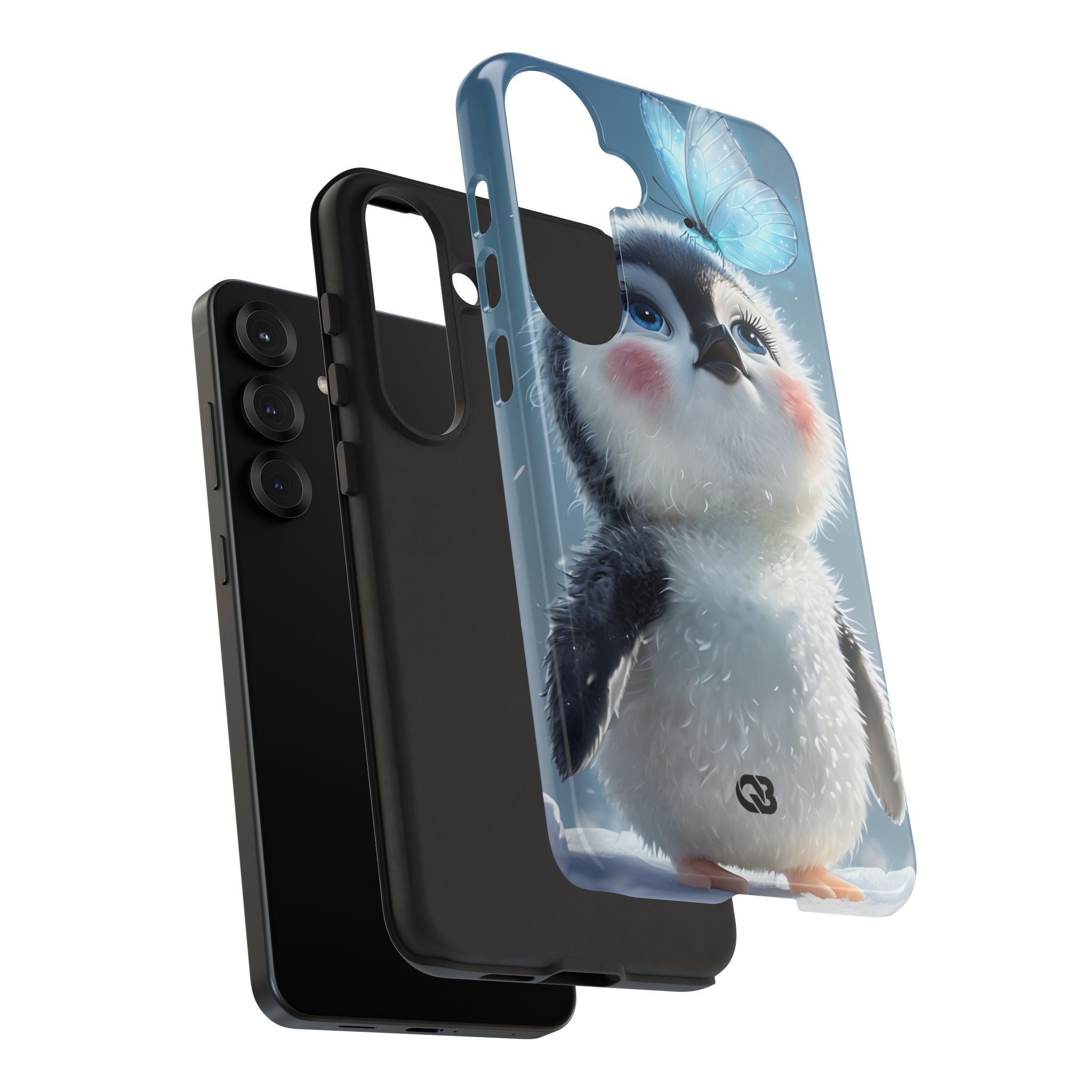 Frosty Penguin Glow · Tough Phone Case for Samsung