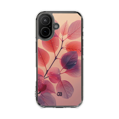 Dewy Magenta Foliage · Impact Custodia per iPhone · Magsafe