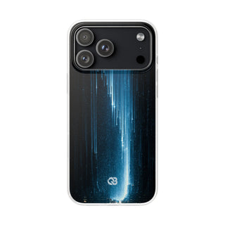 Nocturnal Cascade · Lite Phone Case for iPhone ·  Black