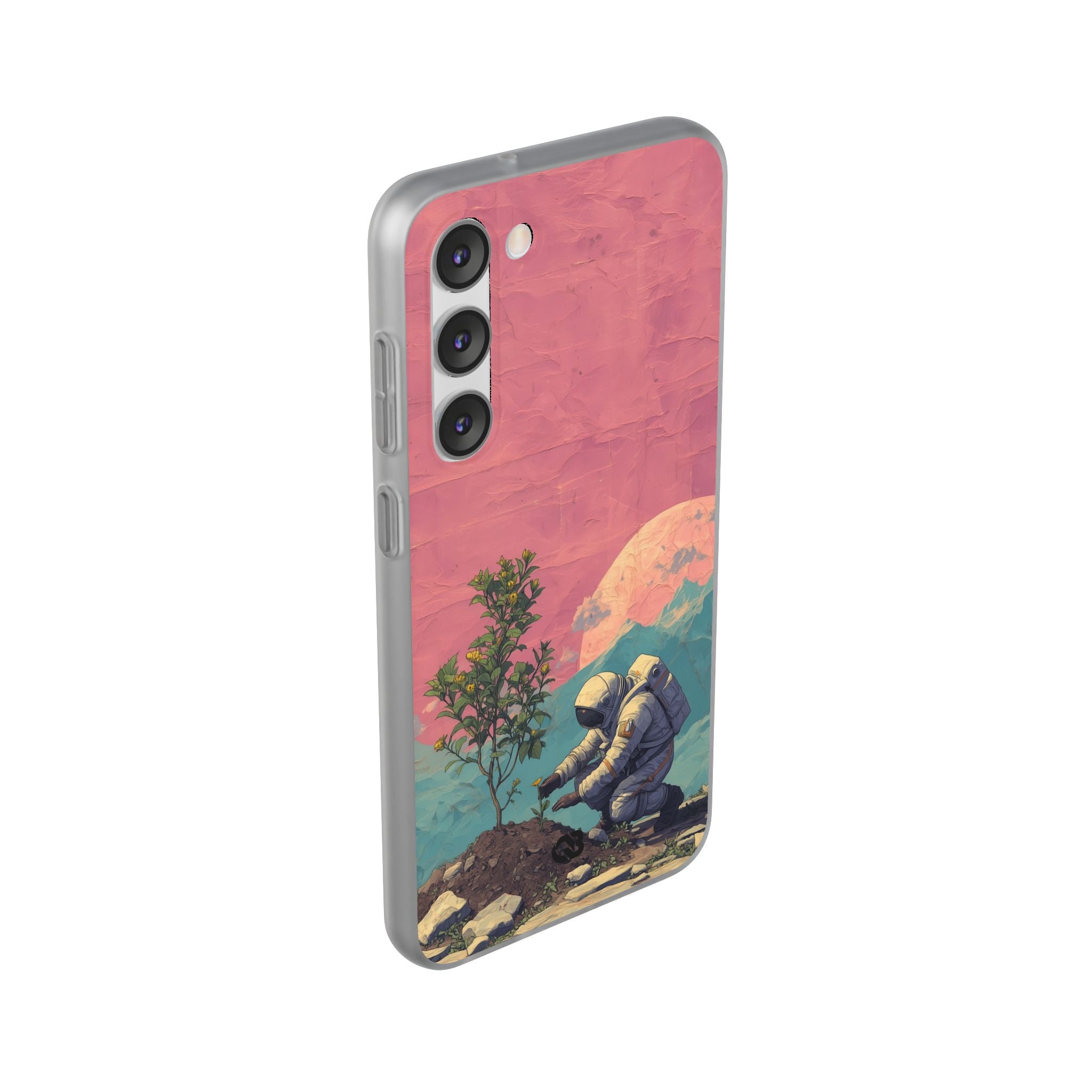Lunar Pastel Bloom · Soft Phone Case for Samsung