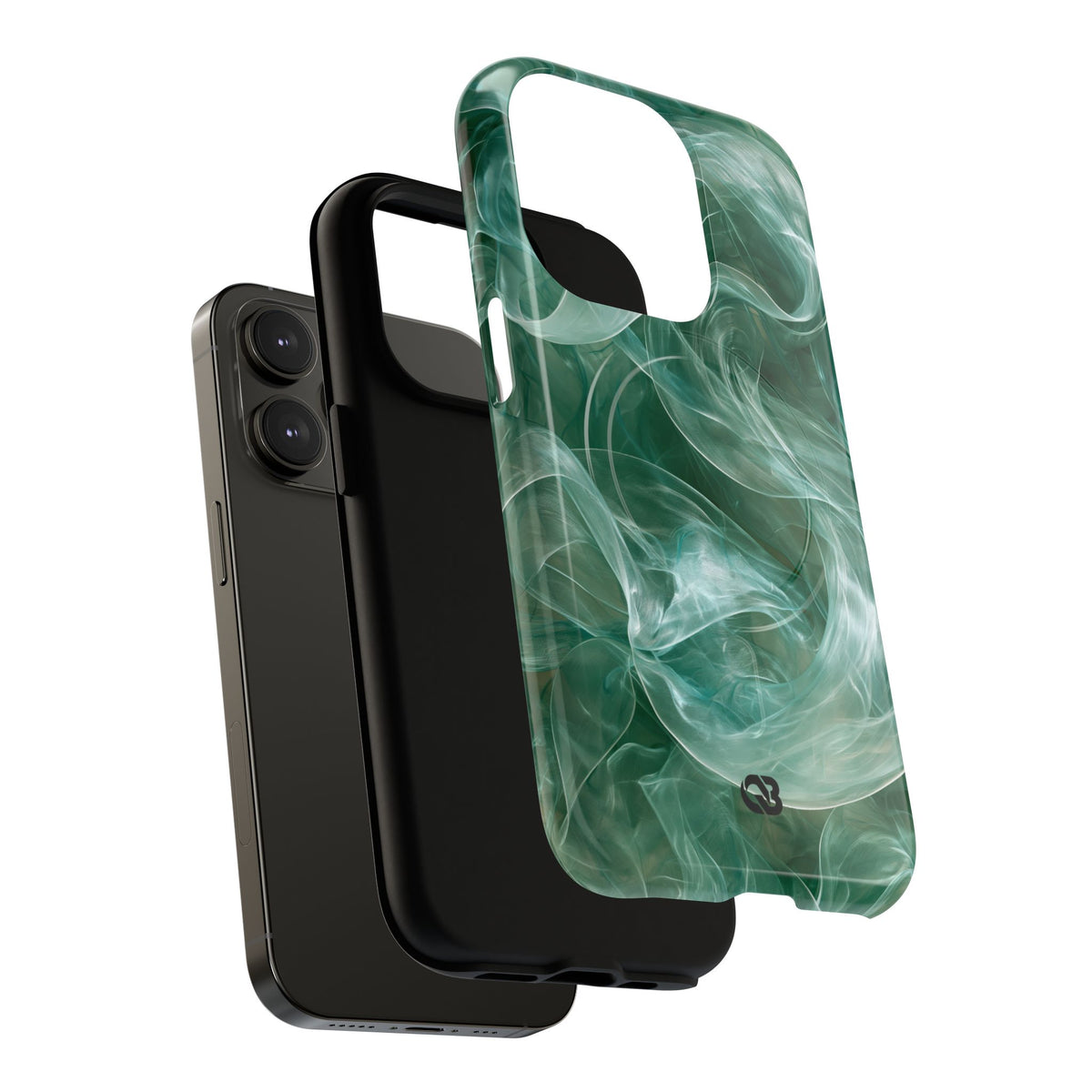 Translucent Aqua Flow · Tough 2.0 Magnetic Phone Case for iPhone · Teal