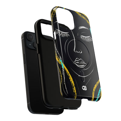 Obsidian Chalk Portrait · Tough+ Magsafe