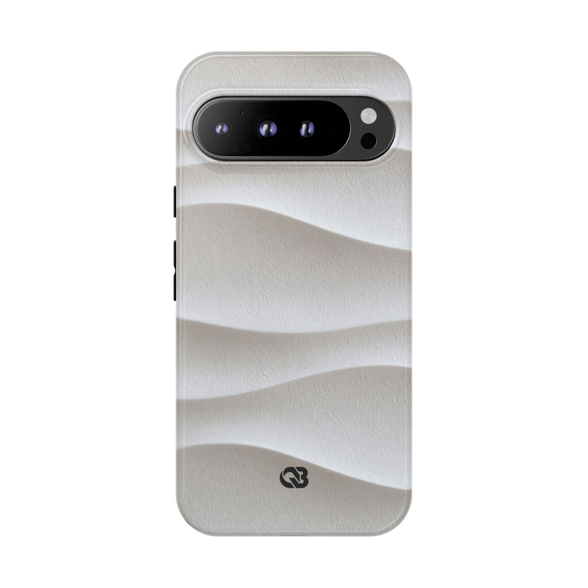 Sculpted Dune Relief · Tough Phone Case for Pixel ·  White