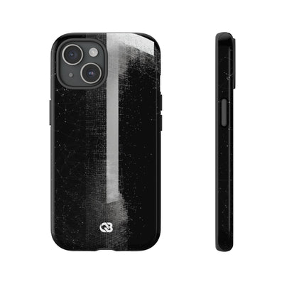 Black Tough Phone Case for iPhone - Vector Core Monolith