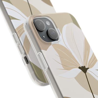 Beige Lite Phone Case for iPhone - Sage Linen Magnolia