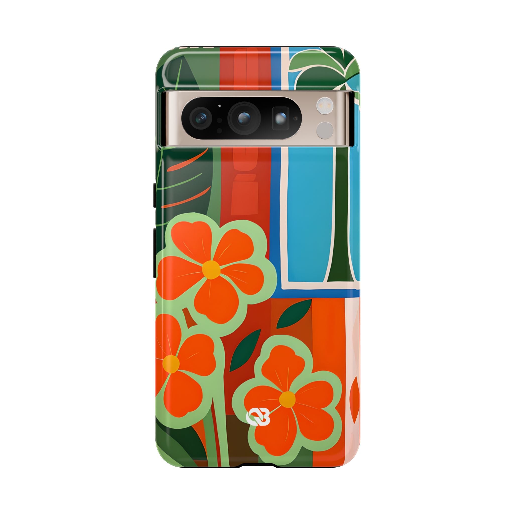 Vivid Jungle Collage · Tough Phone Case for Google Pixel