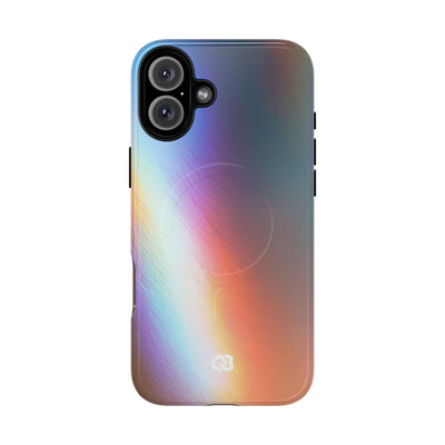 Prismatic Ray · Tough 2.0 Magnetic Phone Case for iPhone · Blue