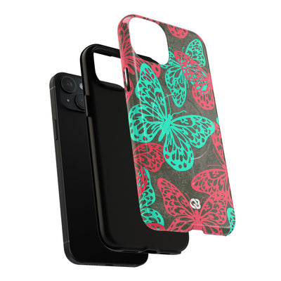Electric Papillon · Tough 2.0 Magnetic Phone Case for iPhone · Pink