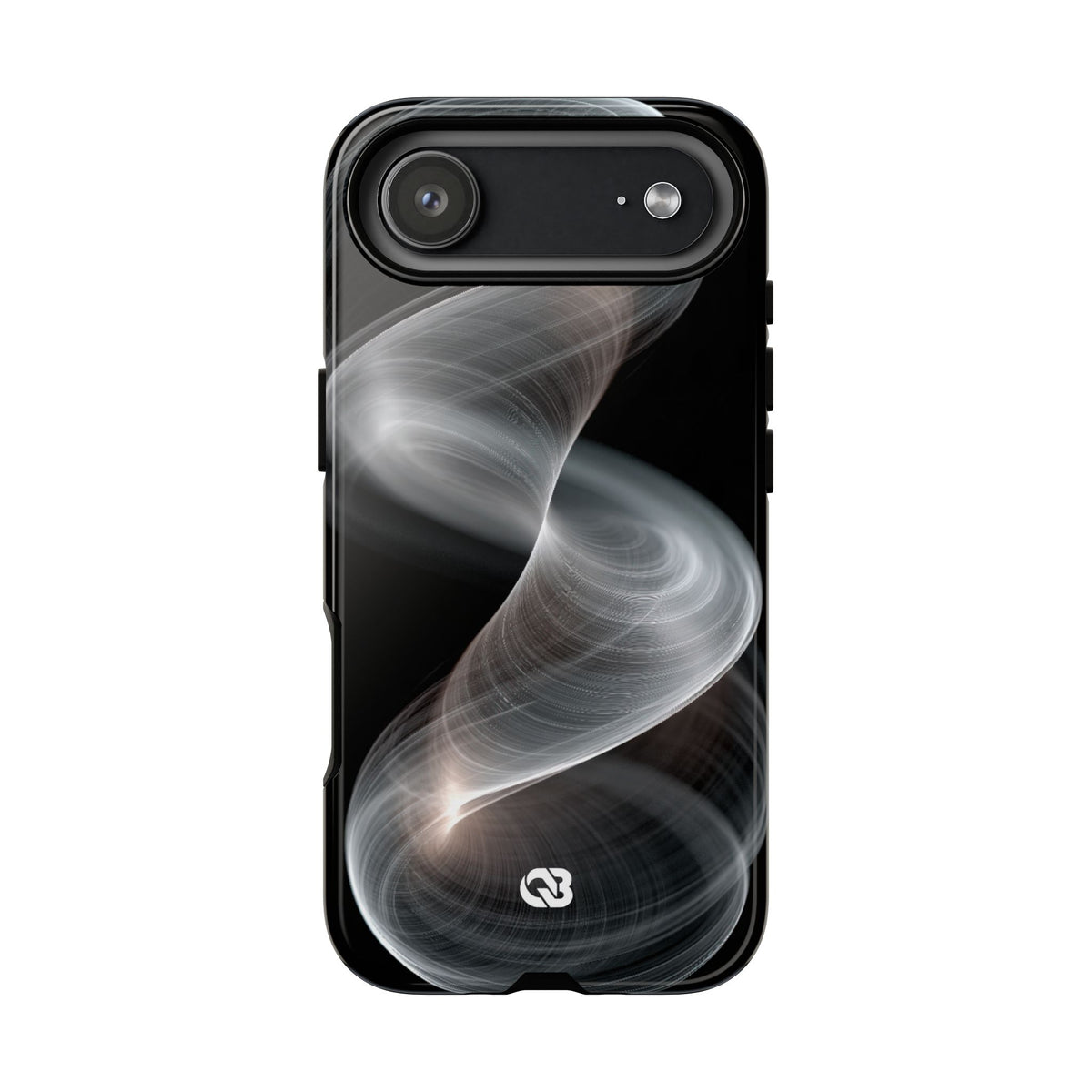 Luminous Vortex · Tough Phone Case for iPhone · Black
