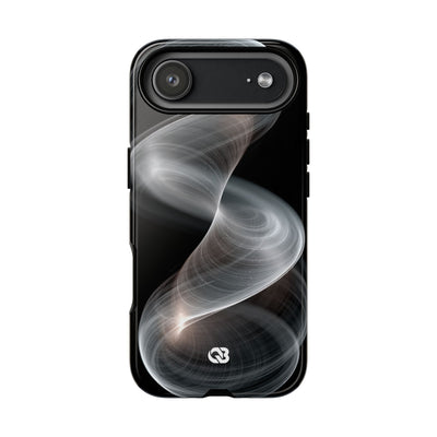 Luminous Vortex · Tough Phone Case for iPhone · Black