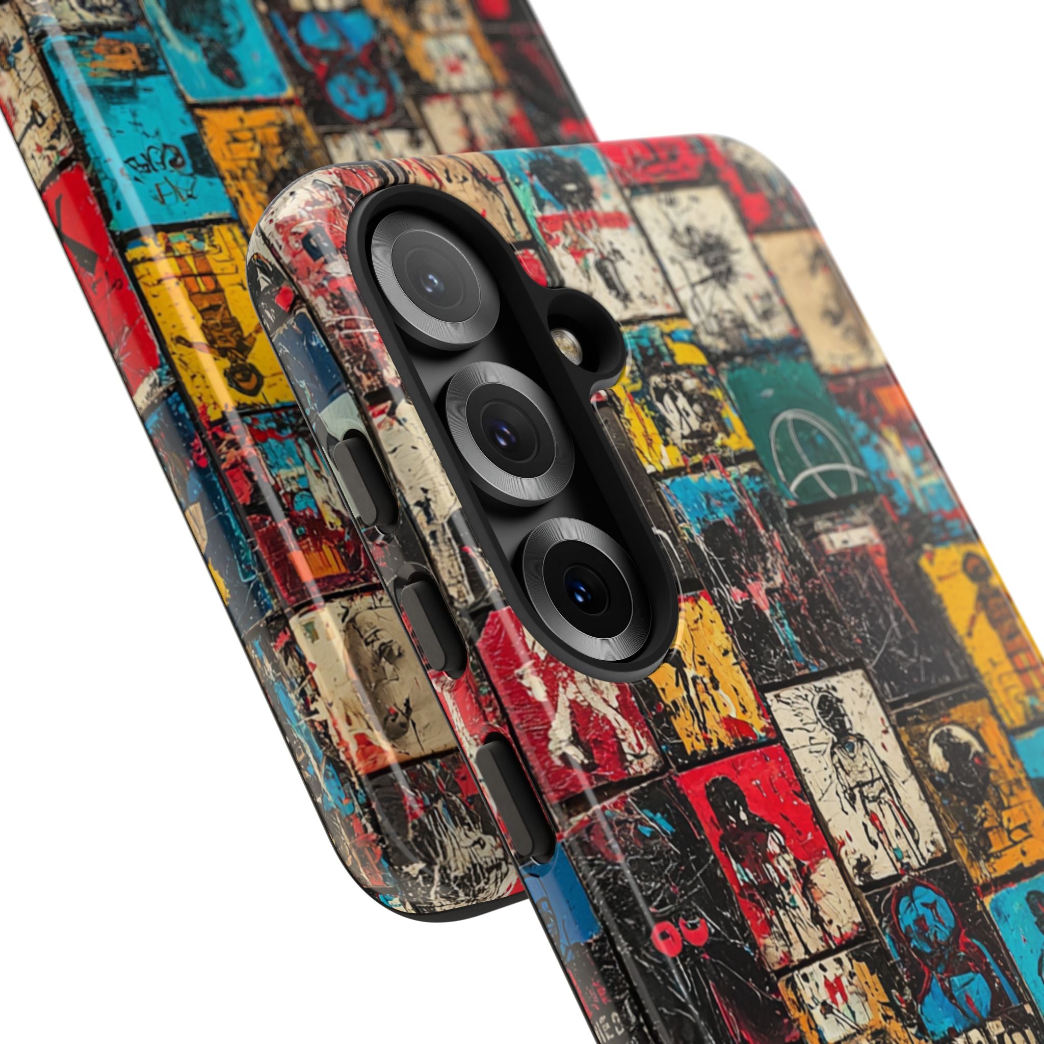 Figureret gitter Samsung S25 Cover - Tough