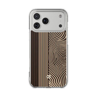 Brown Impact MagSafe Phone Case for iPhone - Espresso Sand Ridge