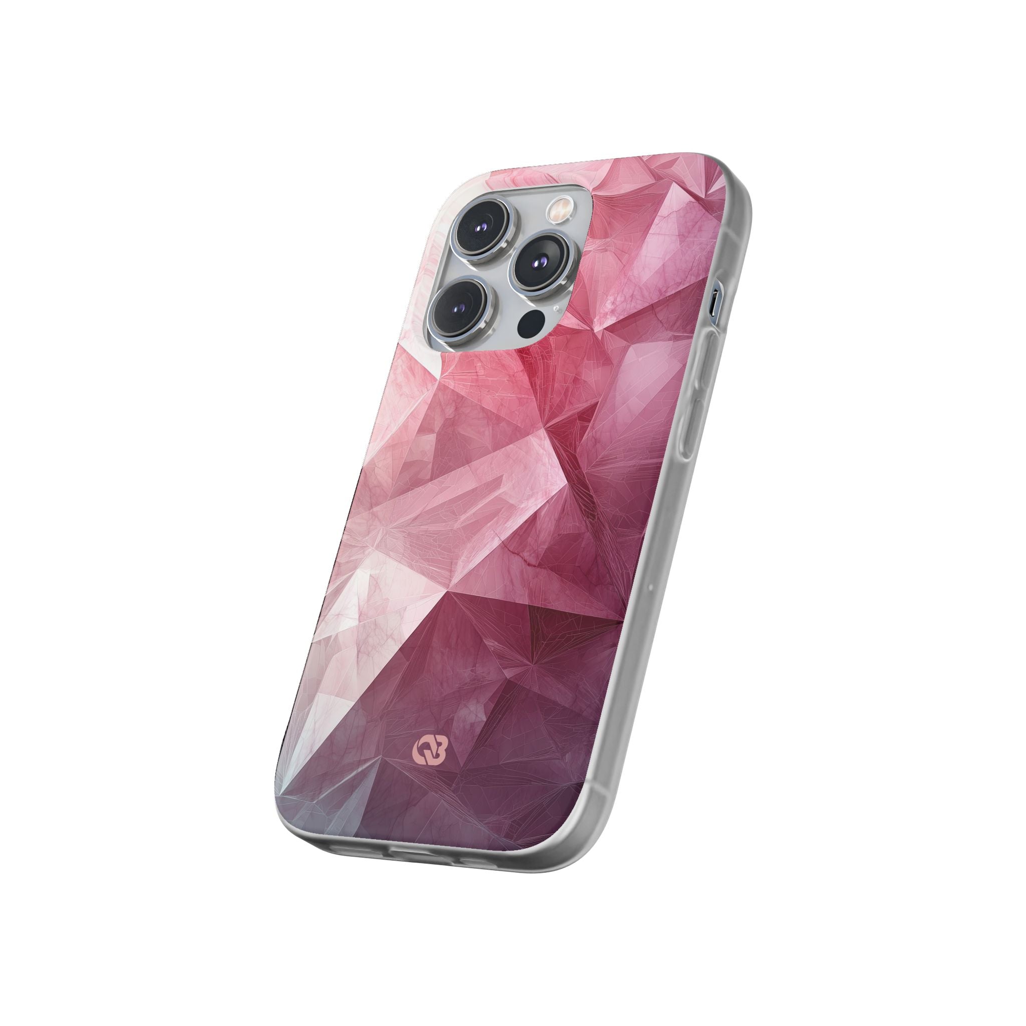 Shattered Rose Shards · Soft Phone Case for iPhone