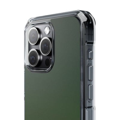 Green Impact MagSafe Phone Case for iPhone - Shadow Moss Grain