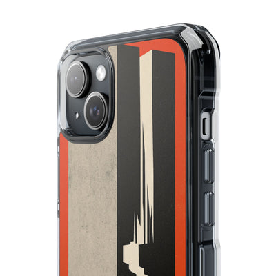 Orange Impact MagSafe Phone Case for iPhone - Orange Monolith Rift
