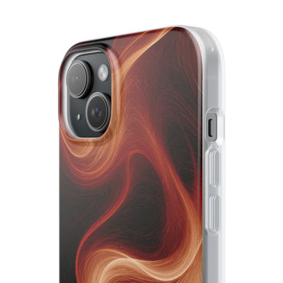Solar Ember Flow · Lite Phone Case for iPhone ·  Orange
