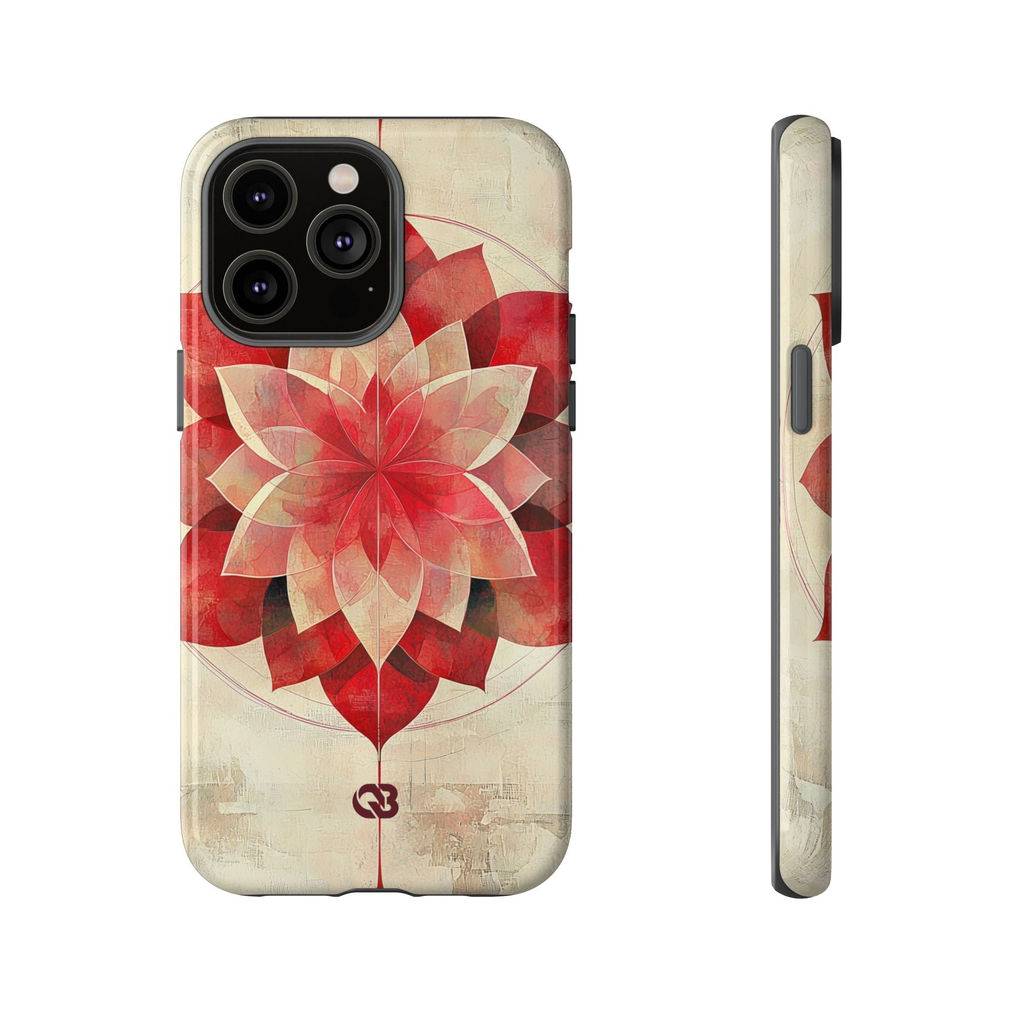 Crimson Petal Peak · Tough Phone Case for iPhone