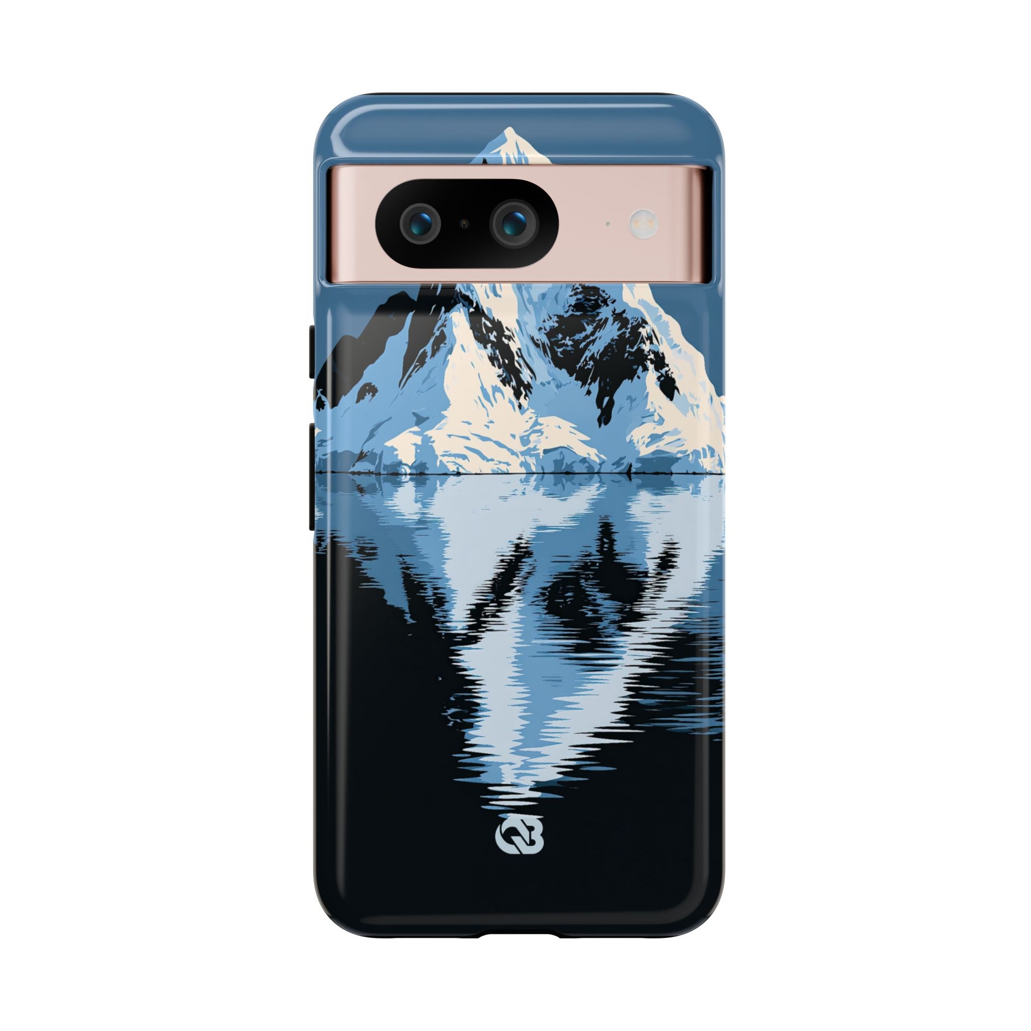 Blue Tough Phone Case for Google Pixel - Arctic Summit Mirror