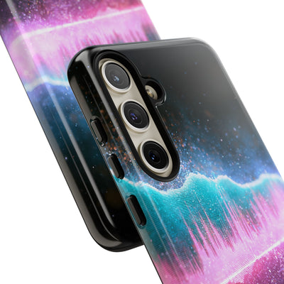 Digital Frequency · Tough Phone Case for Samsung · Pink