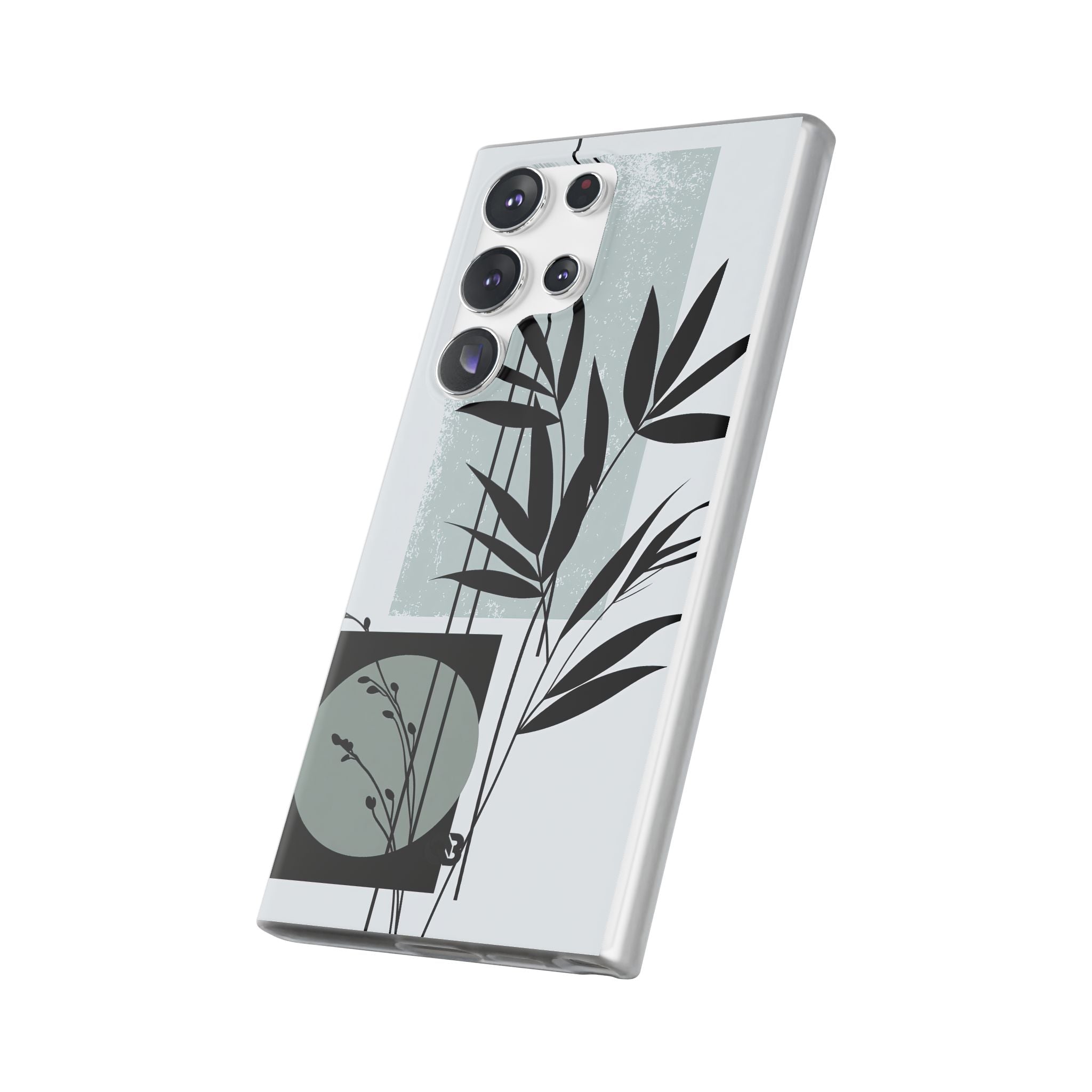 Grey Lite Phone Case for Samsung - Sage Bamboo Noir