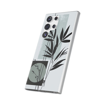 Grey Lite Phone Case for Samsung - Sage Bamboo Noir