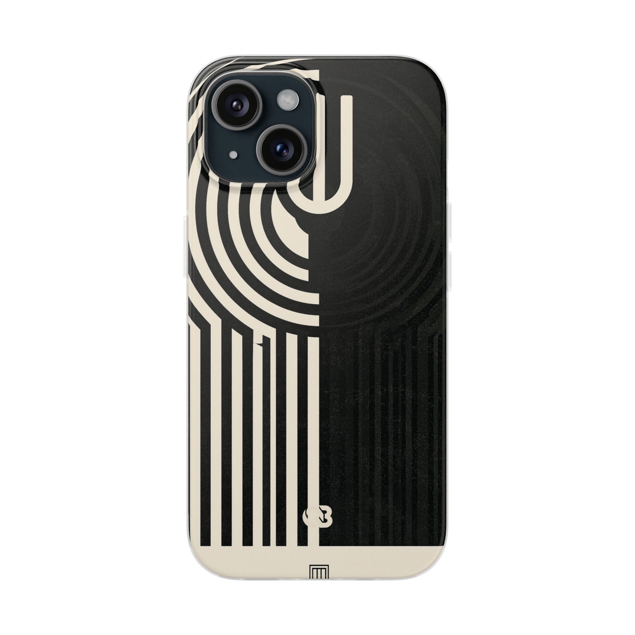 Beige Lite Phone Case for iPhone - Monolith Ivory Signal