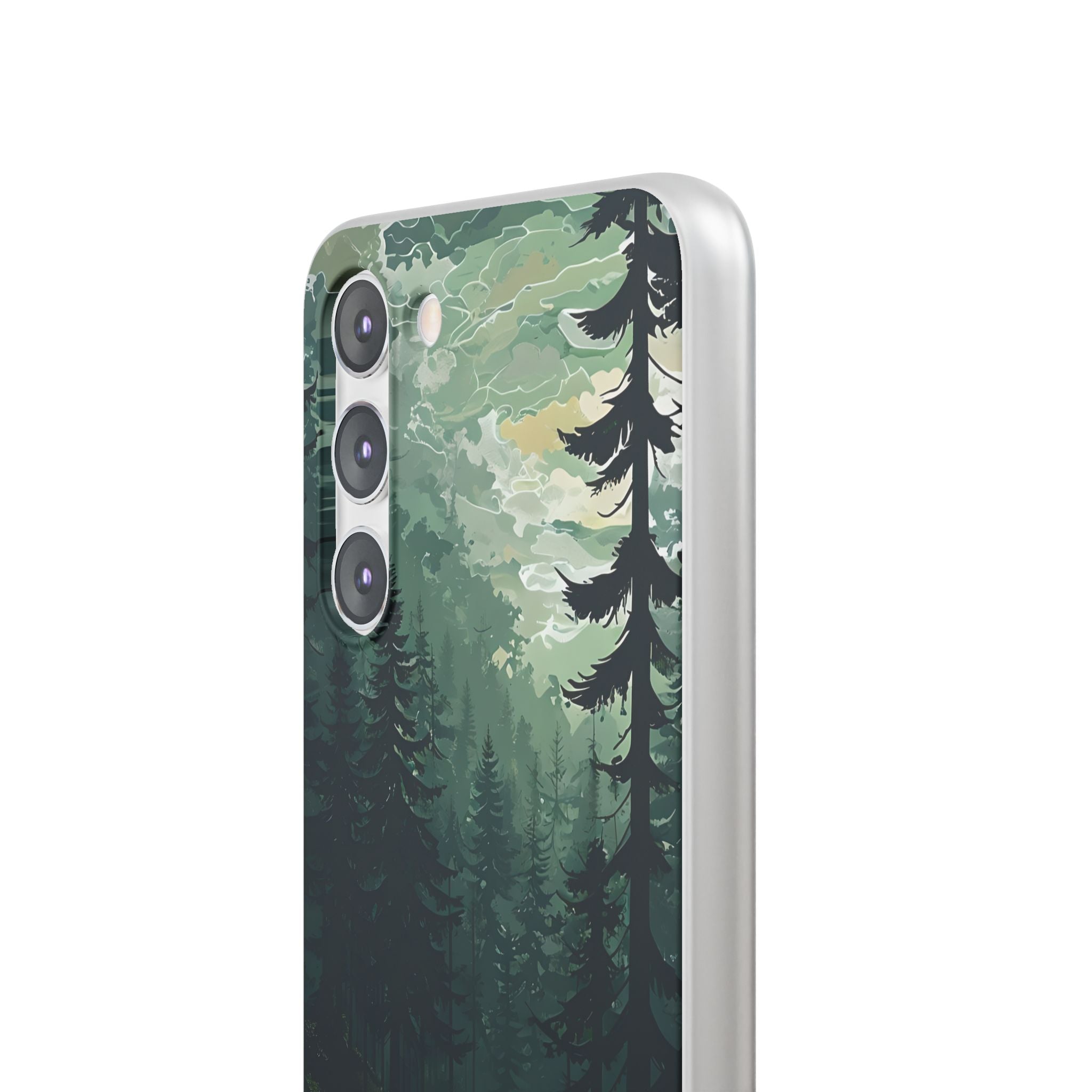 Misty Pine Shadow · Soft Handyhülle für Samsung