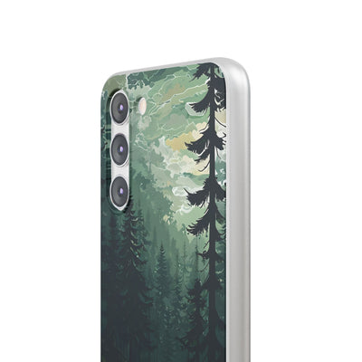 Misty Pine Shadow · Soft Handyhülle für Samsung