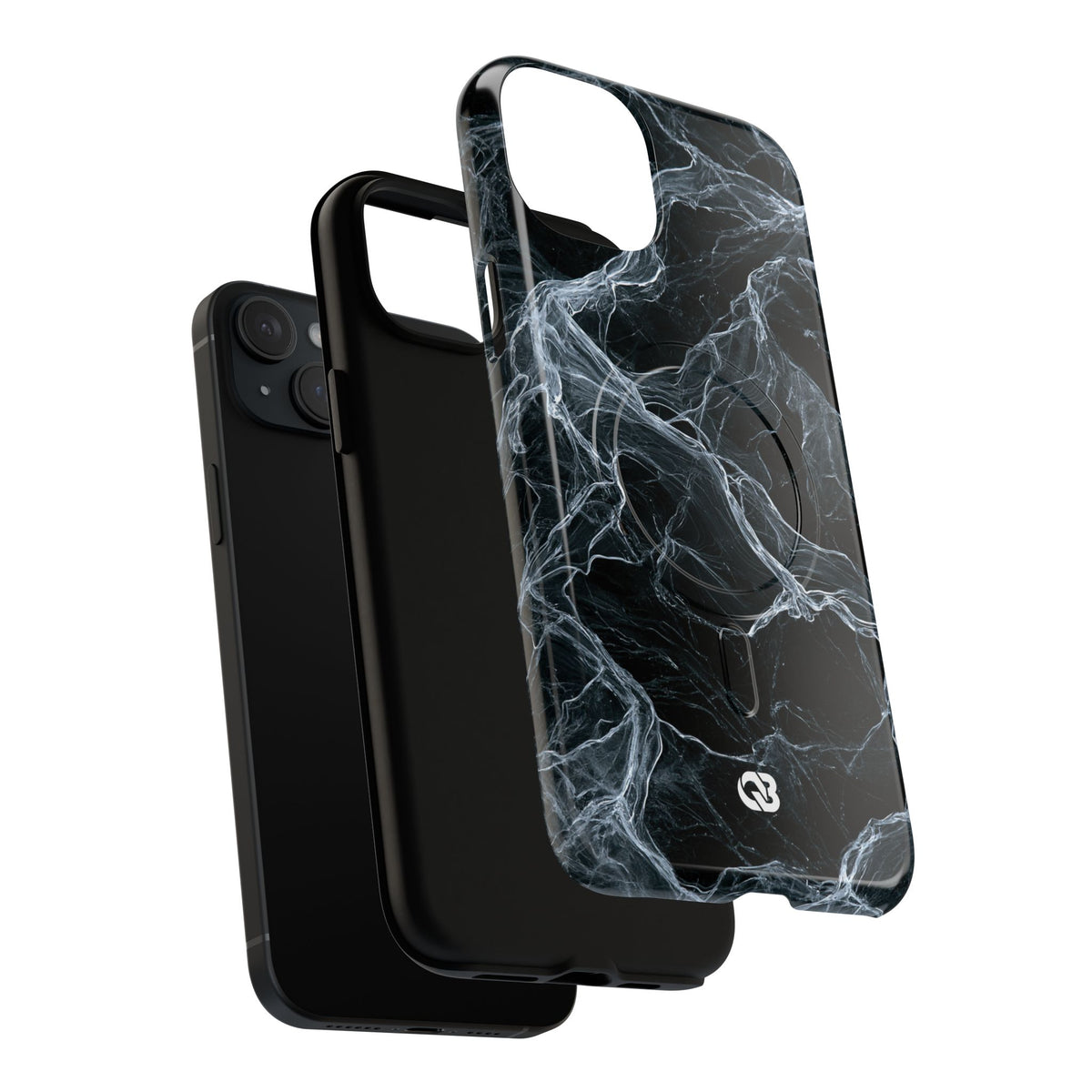 Arctic Gossamer · Tough 2.0 Magnetic Phone Case for iPhone · Black