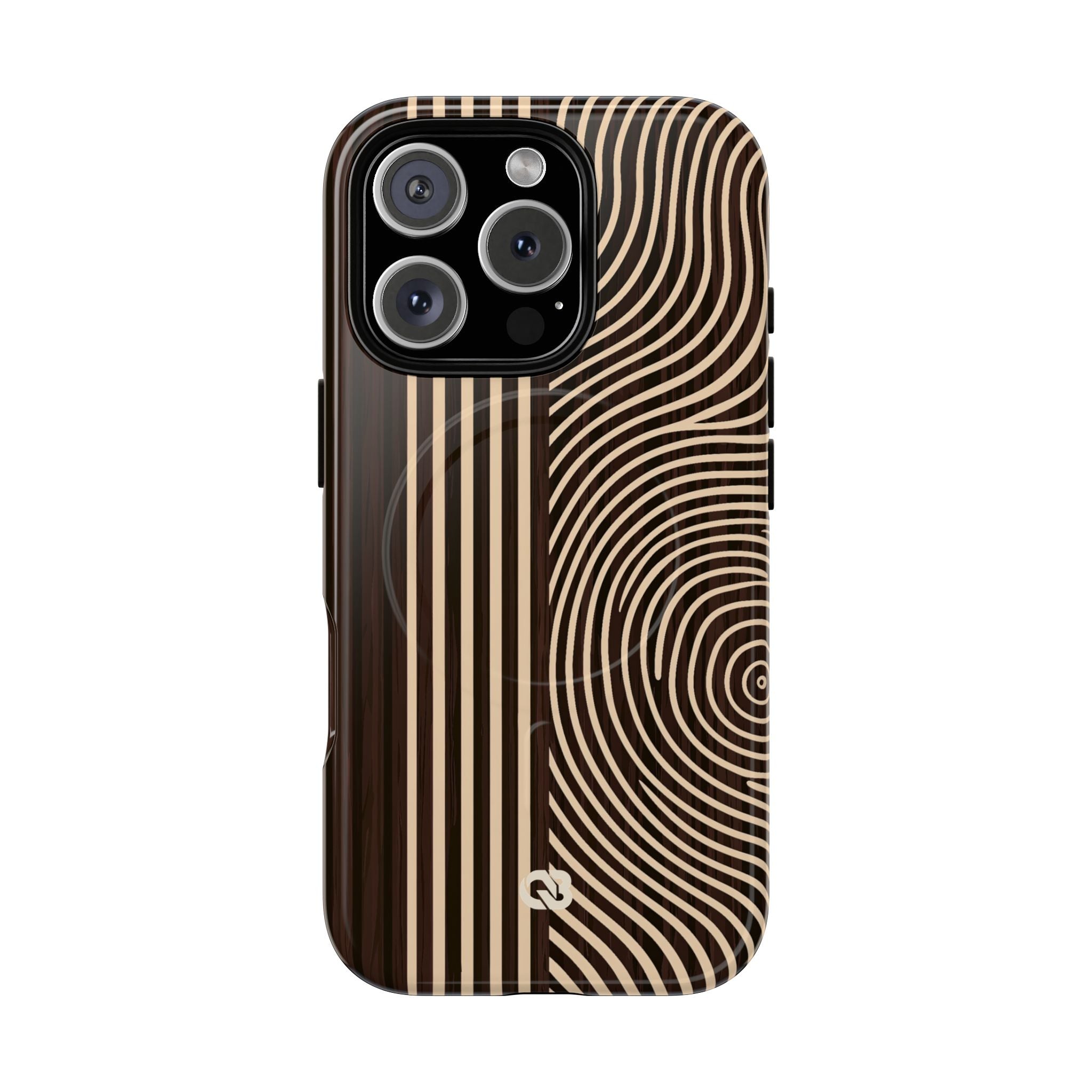 Brown Tough 2.0 Magsafe Phone Case for iPhone - Espresso Sand Ridge