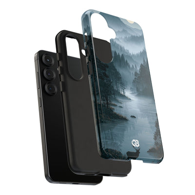 Silent Nordic Fjord · Tough Phone Case for Samsung · Blue