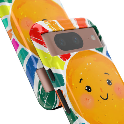 Vibrant Solar Smile · Tough Phone Case for Google Pixel