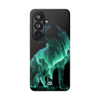 Nordic Aurora Fox · Lite Phone Case for Samsung · Teal
