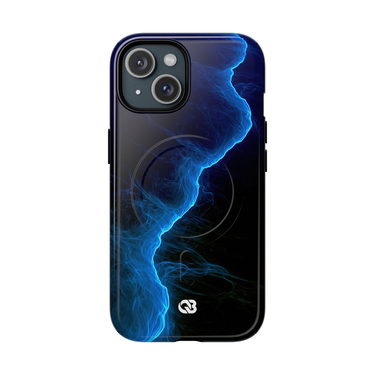 Electric Azure Drift · Tough 2.0 Magnetic Phone Case for iPhone · Blue