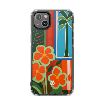 Vivid Jungle Collage · Impact etui na telefon dla iPhone · MagSafe