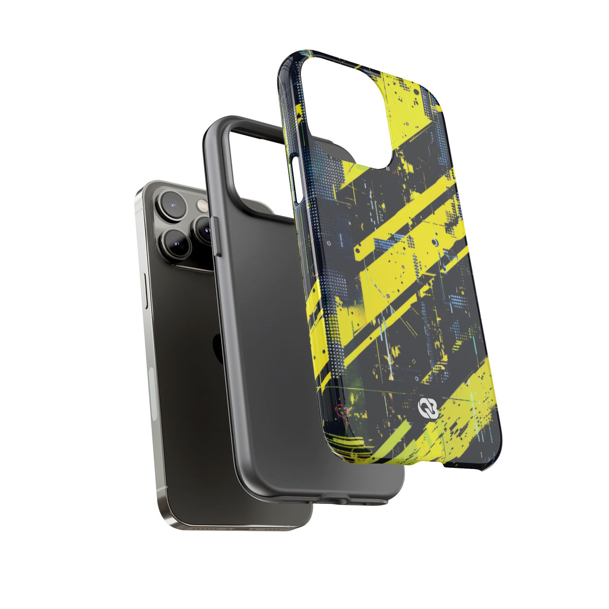 Acid Hazard · Tough Phone Case for iPhone · Yellow