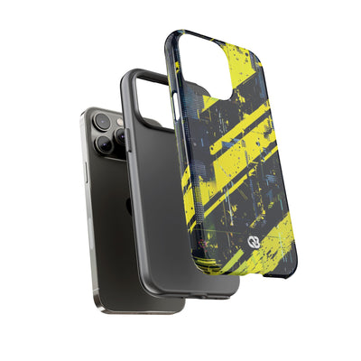 Acid Hazard · Tough Phone Case for iPhone · Yellow