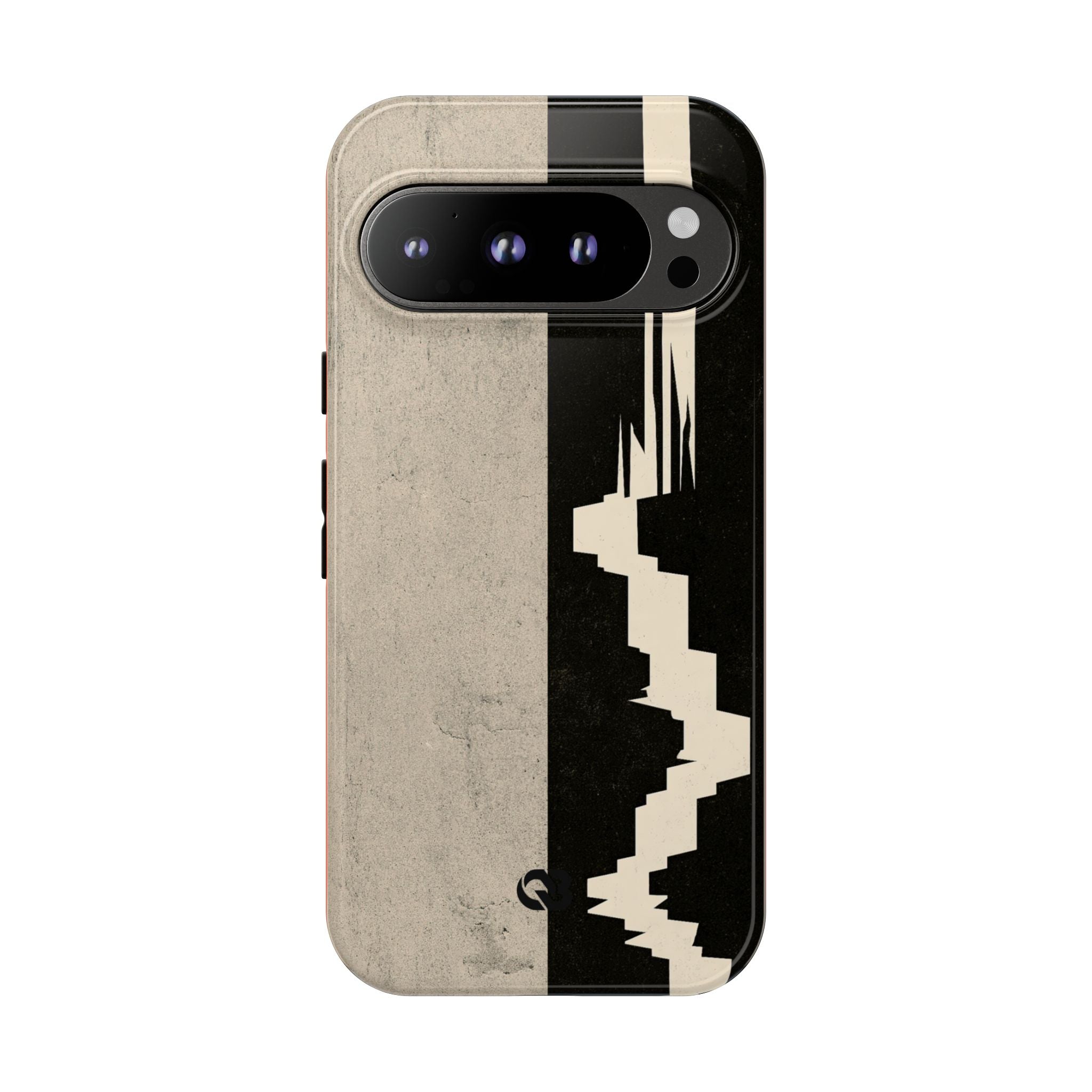 Orange Tough Phone Case for Google Pixel - Orange Monolith Rift