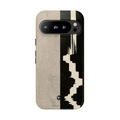 Orange Tough Phone Case for Google Pixel - Orange Monolith Rift